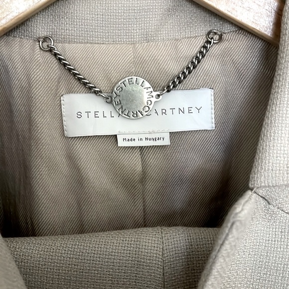 NWOT  Stella McCartney Wool Slim Fit Boyfriend Jacket And Pant Suit, Size 44/10 - Picture 9 of 17